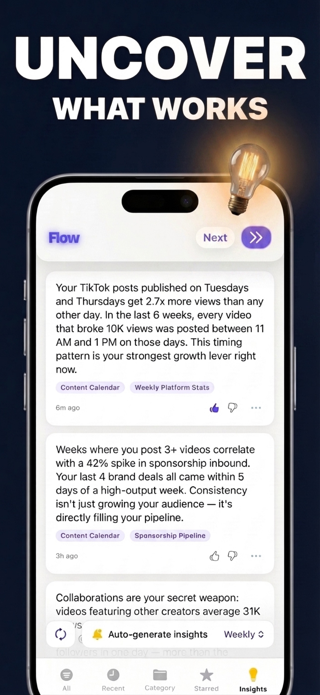 Uncover What Works — AI-powered insights